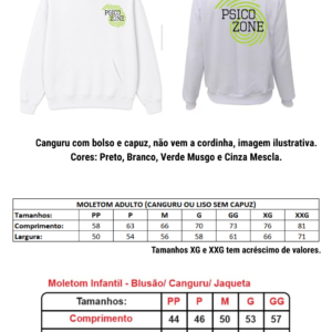 Moletom com capuz – Infantil